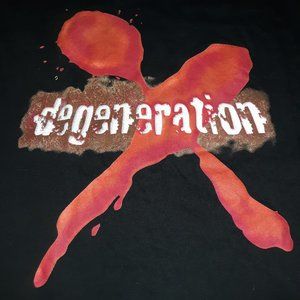 WWE D-Generation X mens true vintage Tshirt XL